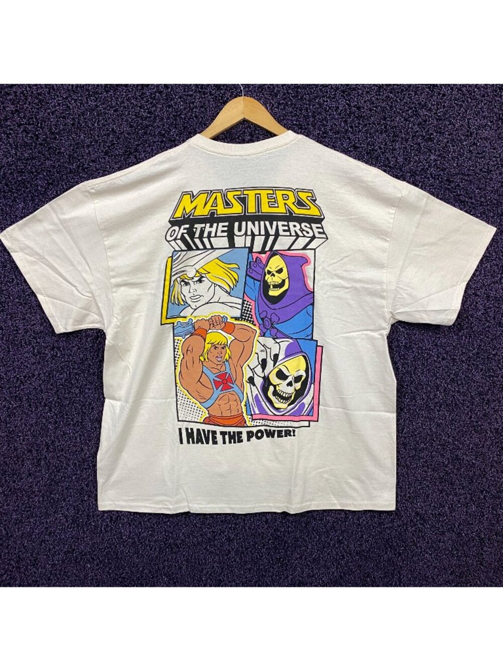 Masters of the Universe He Man! Characters T-Shirt Size 2XL